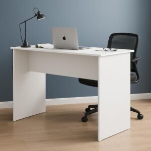Combo of 3 Engineered Wood Ergonomic 75cm Height Prime Desk | Office Table for 6-8 Employees, Laptop Desk, Gaming Setup, Hostel, Reception, Bank, Counter Table | Easy DIY Assembly- White